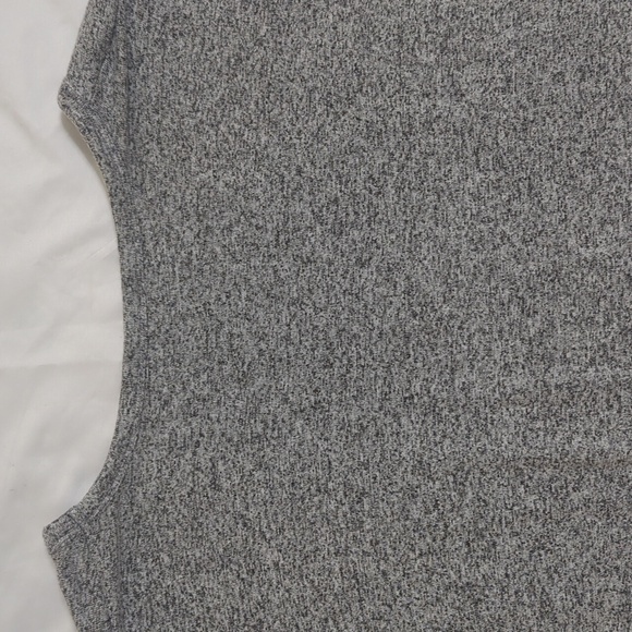 Express Tie Shoulder Lightweight Sweater, Color Heather Gray Size M - Picture 10 of 14